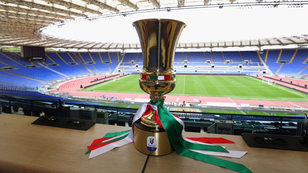 Coppa Italia thropy temp