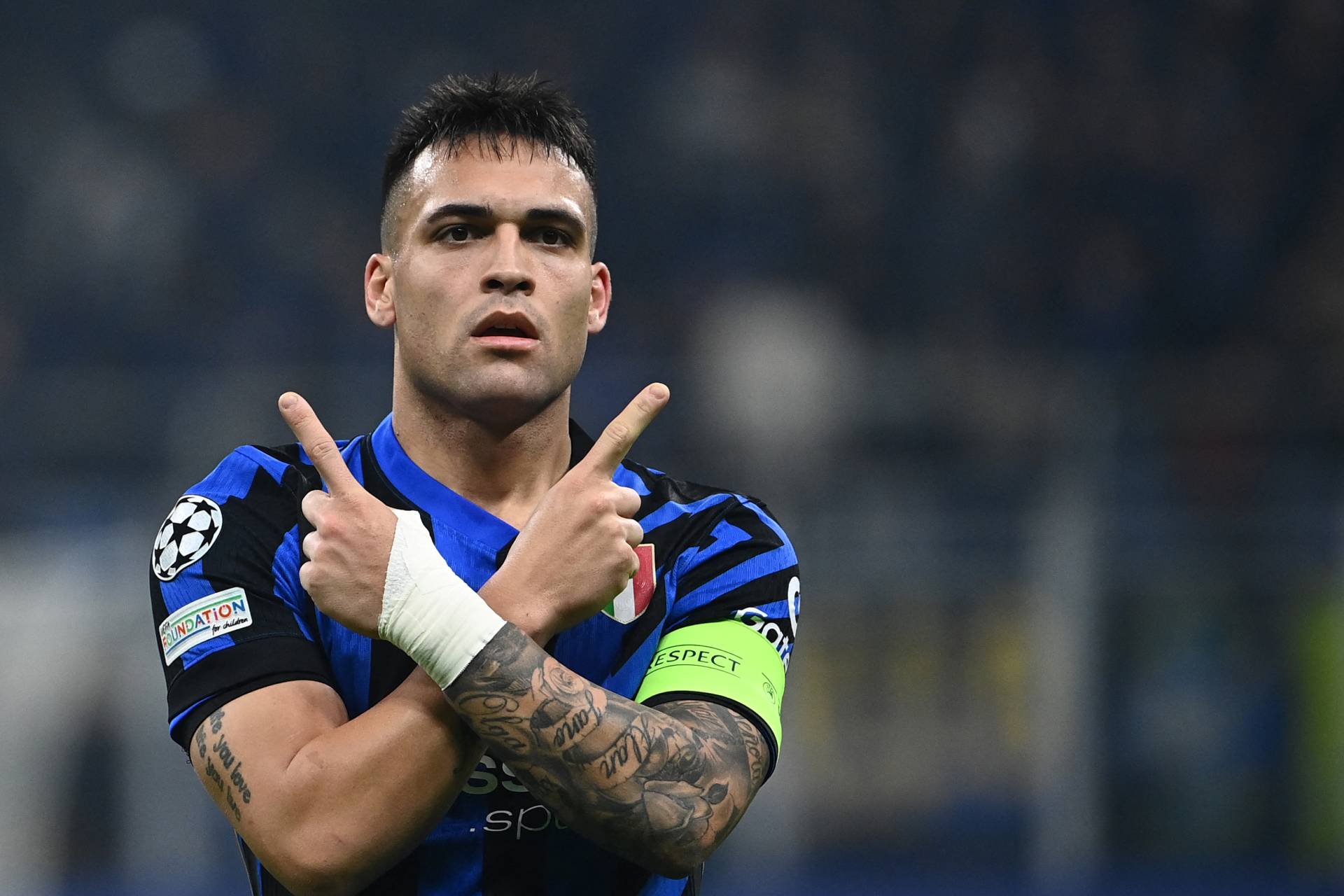 Inter Milan Lautaro Martinez Pilar Penyerang