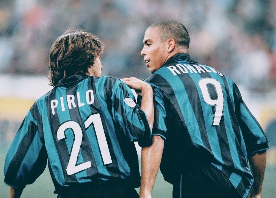 Mourinho Ronaldo Pirlo Bintang Inter temp
