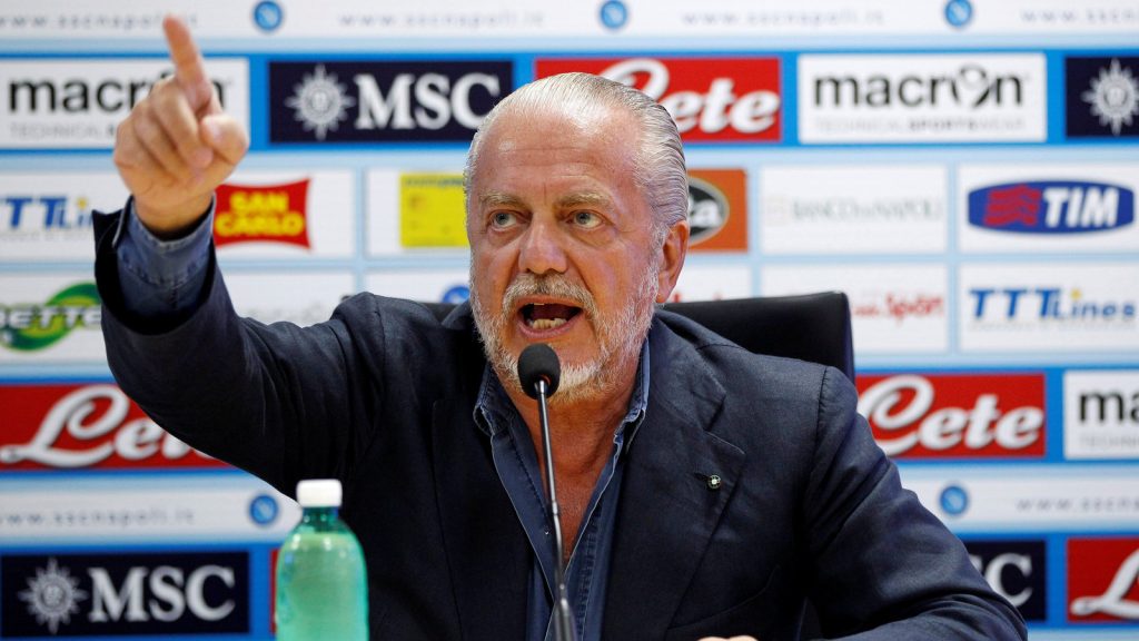 Presiden Napoli Aurelio De Laurentiis temp