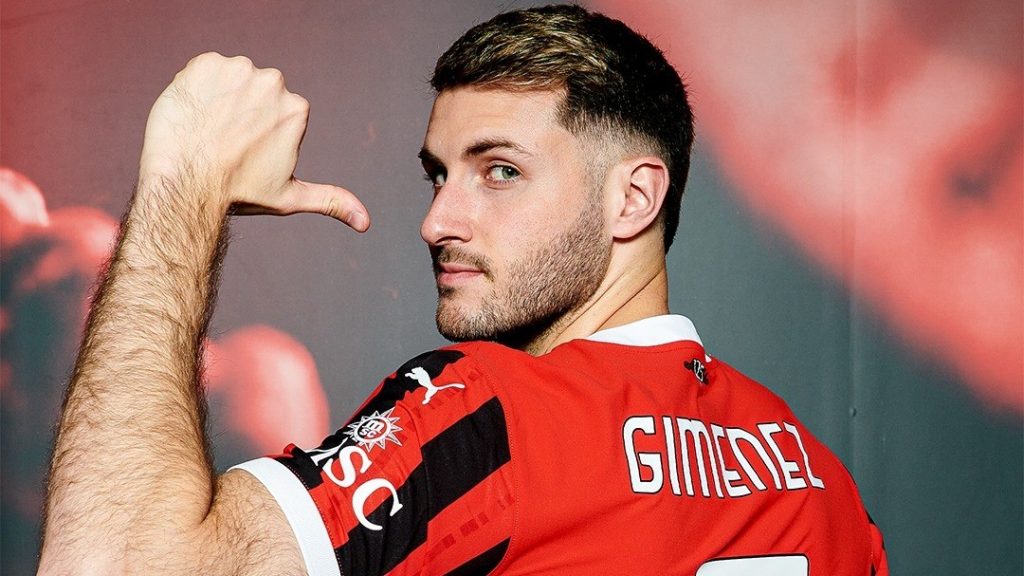 serie A Santiago Gimenez ac milan temp