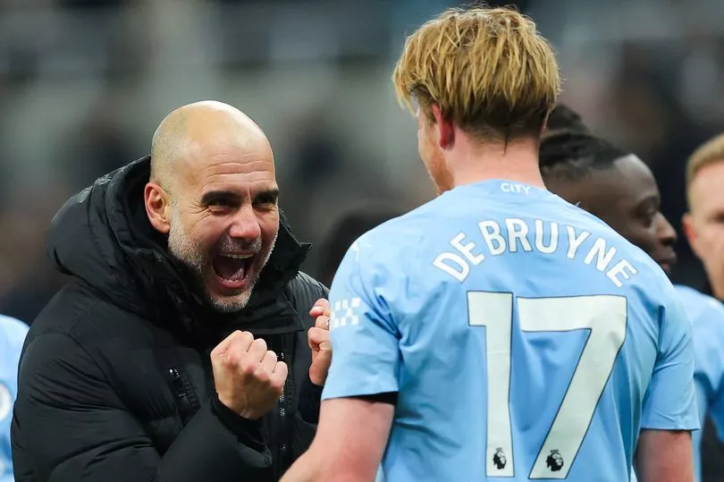 Guardiola Pujian untuk De Bruyne Man City temp
