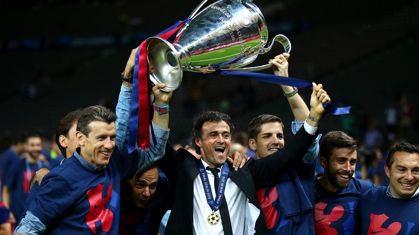 Luis Enrique PSG liga champion