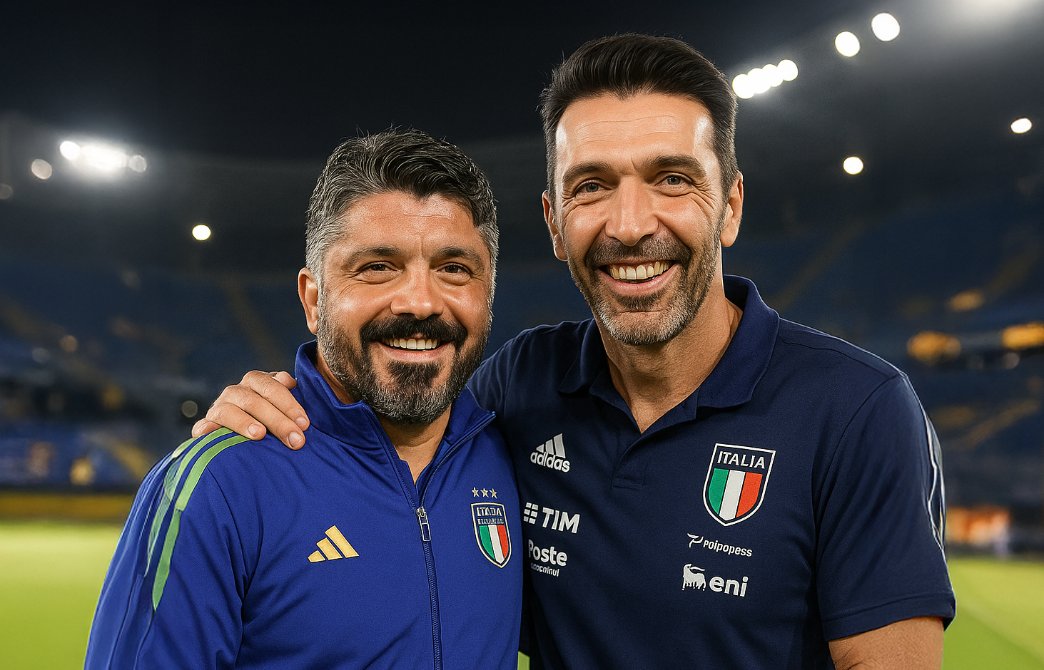 Buffon dan Gattuso: Visi Bersama untuk Italia