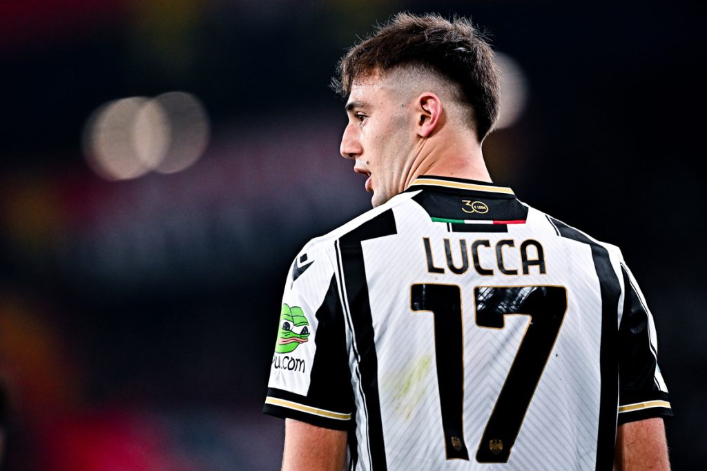 Lorenzo Lucca Milan Masuk Perlombaan Striker Udinese temp